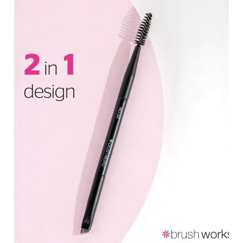 Brushworks - Pincel para cejas - Nº 22