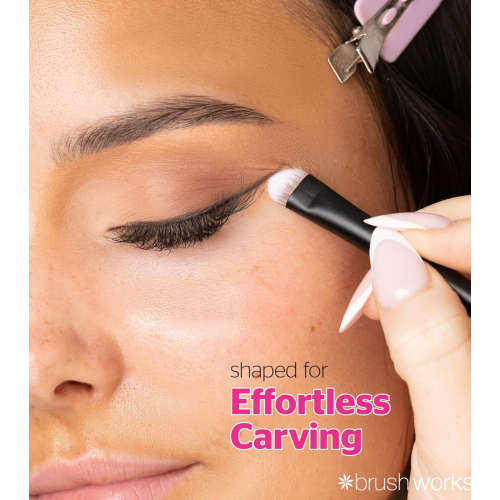 Brushworks - Pincel para ojos Carving Brush - Nº 17