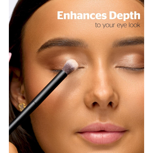 Brushworks - Pincel para ojos Fluffy Blending - Nº 14