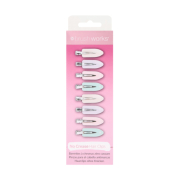 Brushworks - Pinzas antimarcas para el cabello