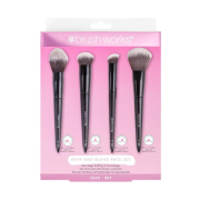 Brushworks - Set de brochas Buff and Blend Face Set