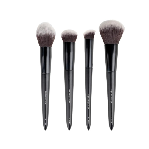 Brushworks - Set de brochas Buff and Blend Face Set