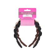 Brushworks - Set de diademas Ribbon Zig Zag