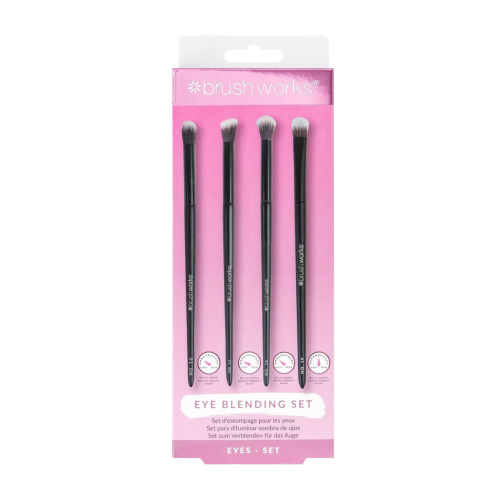 Brushworks - Set de pinceles de ojos Eye Blending Set