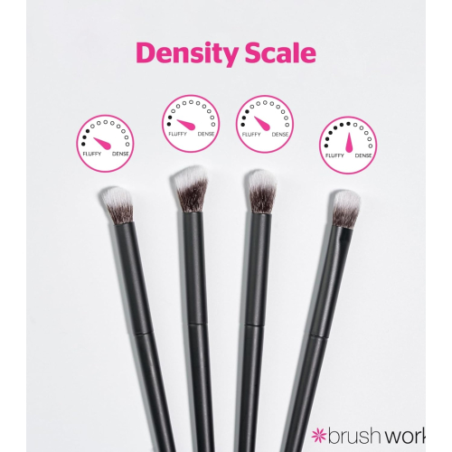 Brushworks - Set de pinceles de ojos Eye Blending Set
