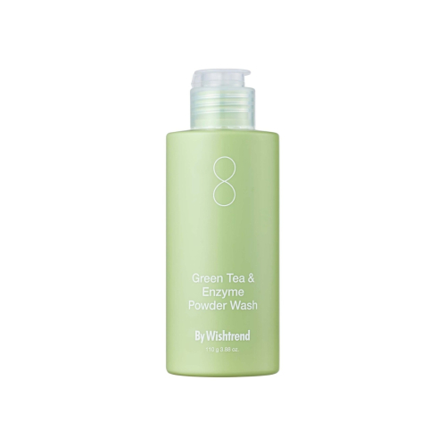 By Wishtrend - Polvo limpiador facial Green Tea & Enzyme - Piel mixta y grasa