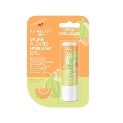 Byphasse - Bálsamo de labios Fruity - Melon & Propolis