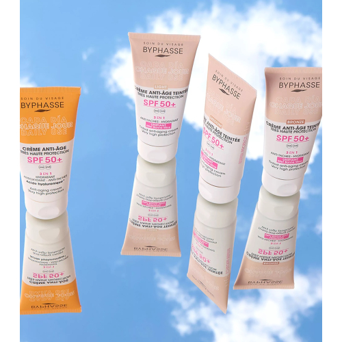 Byphasse - Crema facial antiedad SPF 50+