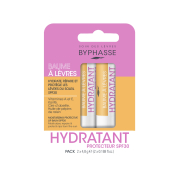 Byphasse - Duo de bálsamos labiales hidratantes con SPF30