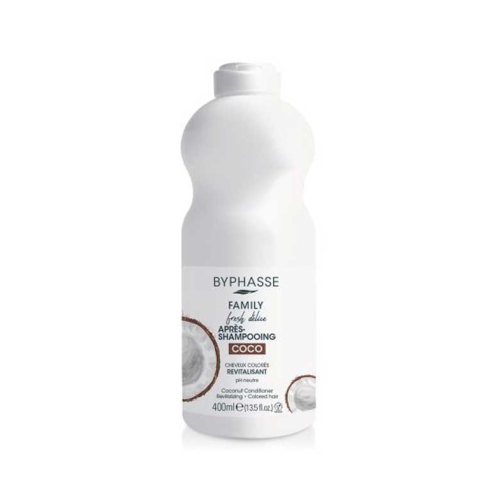 Byphasse - *Family fresh délice* - Acondicionador capilar - Coco: cabello teñido