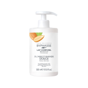 Byphasse - Leche corporal nutritiva con dosificador - Aceite de almendra dulce