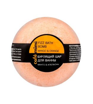 Café Mimi - Bomba de baño efervescente - Mango y Naranja