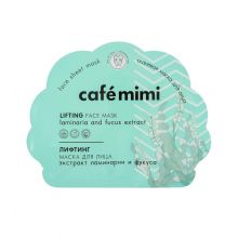 Café Mimi - Mascarilla facial de tela - Lifting