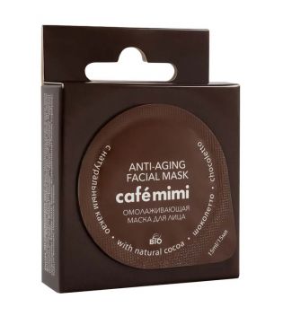 Café Mimi - Mascarilla facial exprés - Antienvejecimiento