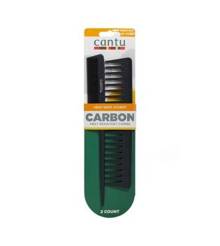 Cantu - Set de 2 peines Carbon Melt Resistant