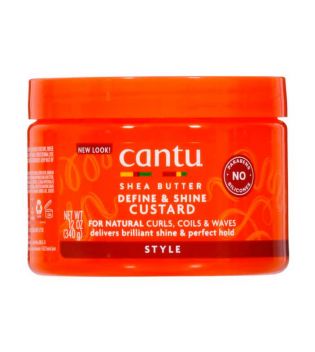 Cantu - *Shea Butter for Natural Hair* - Gel definidor de rizos Define & Shine Custard