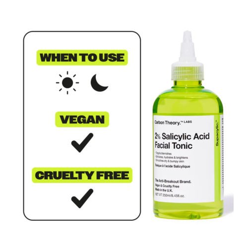 Carbon Theory - *Supacylic* - Tónico facial con ácido salicílico 2%