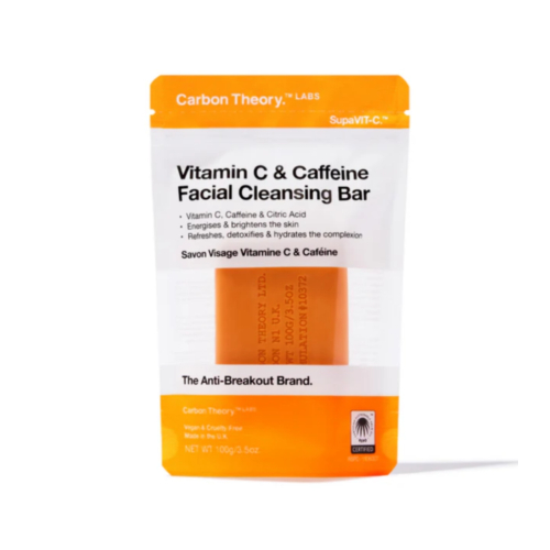 Carbon Theory - *SupaVIT-C* - Jabón facial con vitamina C y cafeína
