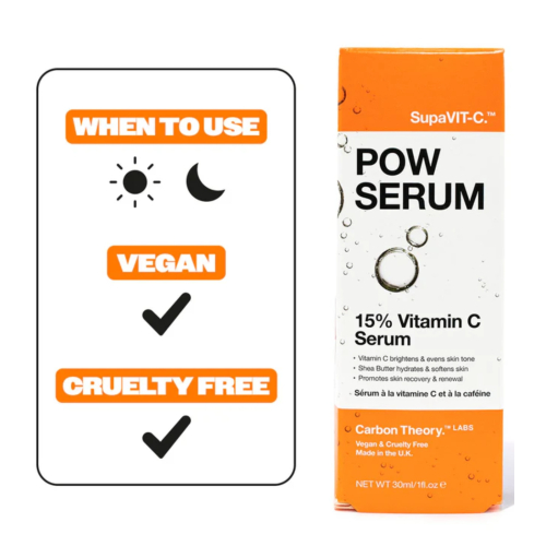 Carbon Theory - *SupaVIT-C* - Sérum facial con vitamina C 15% Pow Serum