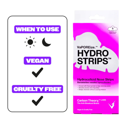 Carbon Theory - *VaPOREize* - Tiras para la nariz con Hydro