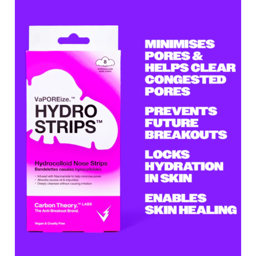 Carbon Theory - *VaPOREize* - Tiras para la nariz con Hydro
