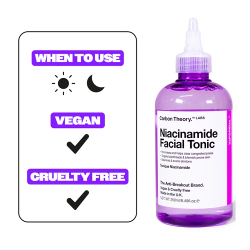 Carbon Theory - *VaPOREize* - Tónico facial con Niacinamida