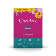Carefree - Protegeslips sin fragancia Cotton - 40+4 unidades
