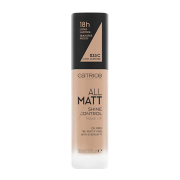 Catrice - Base de maquillaje All Matt Shine Control - 033C: Cool Almond