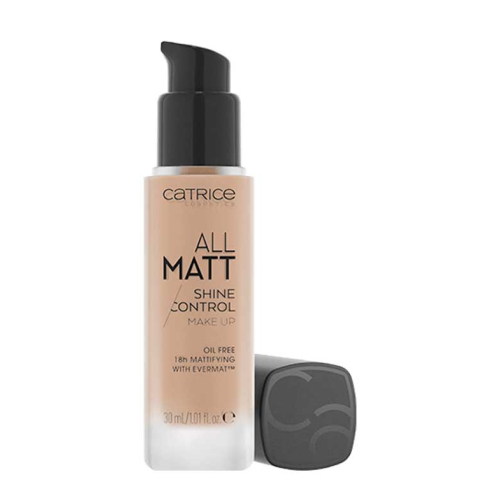 Catrice - Base de maquillaje All Matt Shine Control - 033C: Cool Almond