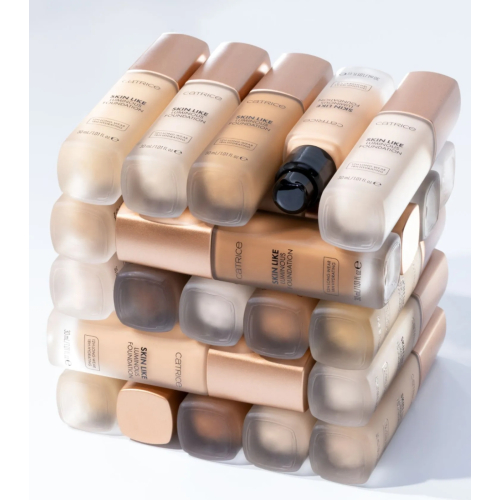 Catrice - Base de maquillaje iluminadora Skin Like - 042C