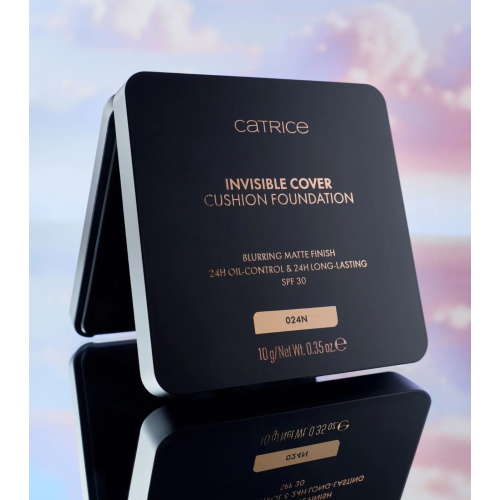 Catrice - Base de maquillaje Invisible Cover Cushion Foundation - 024N