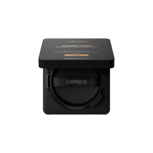 Catrice - *Glass Cloud* - Base de maquillaje Invisible Cover Cushion Foundation - C024N