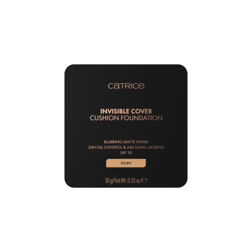 Catrice - *Glass Cloud* - Base de maquillaje Invisible Cover Cushion Foundation - C024N