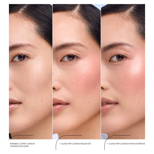 Catrice - *Glass Cloud* - Base de maquillaje Invisible Cover Cushion Foundation - C024N