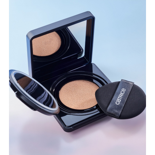 Catrice - *Glass Cloud* - Base de maquillaje Invisible Cover Cushion Foundation - C027C