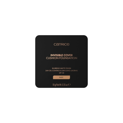 Catrice - *Glass Cloud* - Base de maquillaje Invisible Cover Cushion Foundation - C042C