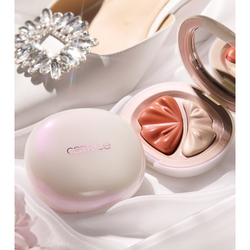 Catrice - *Brides & Besties* - Duo colorete e iluminador - C01: Vow To Glow