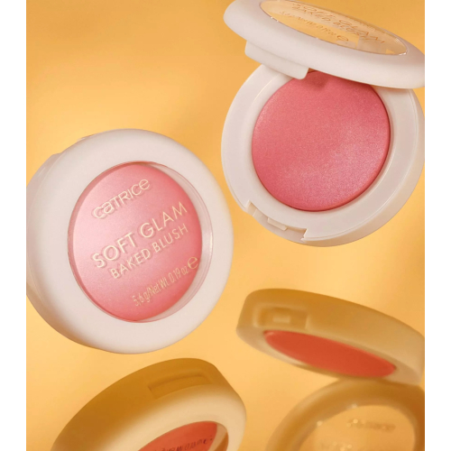 Catrice - Colorete en polvo Soft Glam Baked Blush - 010: On Cloud Pink
