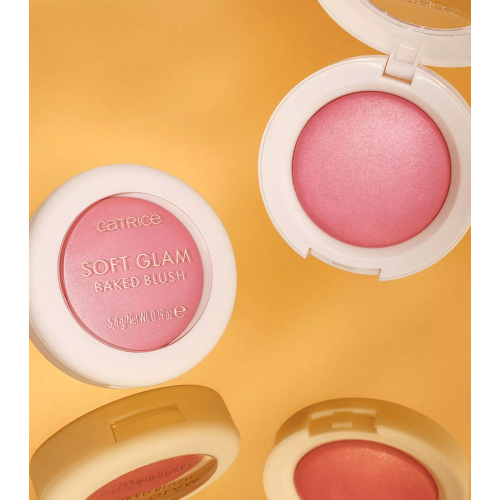 Catrice - Colorete en polvo Soft Glam Baked Blush - 040: Midnight Berry