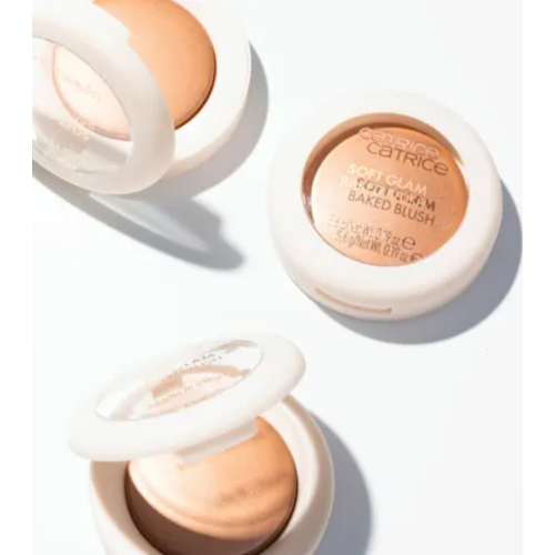 Catrice - Colorete en polvo Soft Glam Baked Blush - 060: Blonzer Heat
