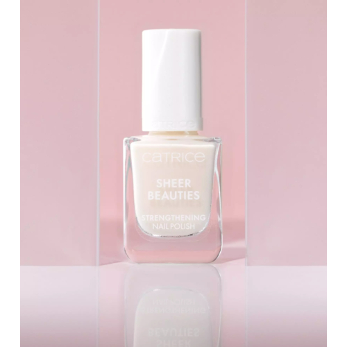 Catrice - Esmalte de uñas fortalecedor Sheer Beauties - 010: Milky Not Guilty
