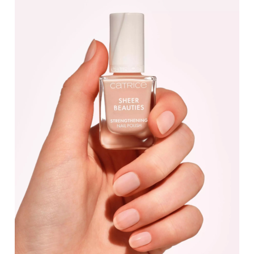 Catrice - Esmalte de uñas fortalecedor Sheer Beauties - 020: Roses Are Rosy