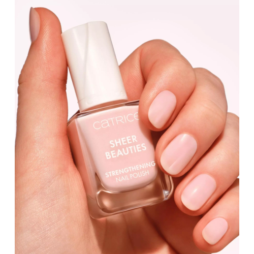 Catrice - Esmalte de uñas fortalecedor Sheer Beauties - 040: Fluffy Cotton Candy
