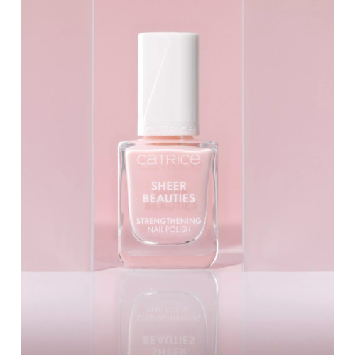 Catrice - Esmalte de uñas fortalecedor Sheer Beauties - 040: Fluffy Cotton Candy