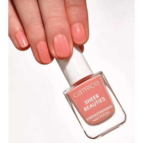 Catrice - Esmalte de uñas fortalecedor Sheer Beauties - 050: Peonies, Please!