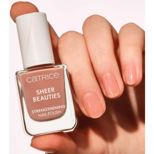 Catrice - Esmalte de uñas fortalecedor Sheer Beauties - 060: Nudie Beautie