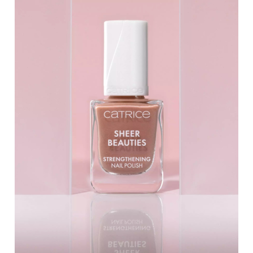 Catrice - Esmalte de uñas fortalecedor Sheer Beauties - 060: Nudie Beautie