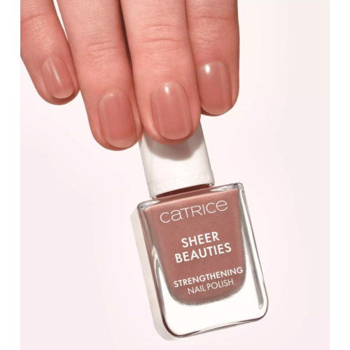Catrice - Esmalte de uñas fortalecedor Sheer Beauties - 070: Dusty Romance