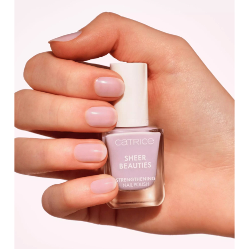 Catrice - Esmalte de uñas fortalecedor Sheer Beauties - 080: Lavender Whispers