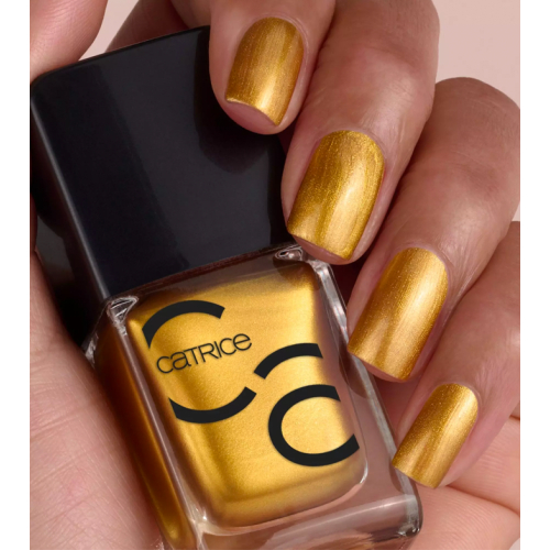 Catrice - Esmalte de uñas ICONails Gel - 156: Cover Me In Gold